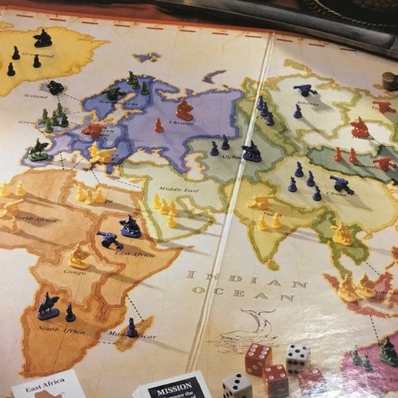 NWOT *Rare Edition* RISK The World Conquest Game - Picture 12 of 16